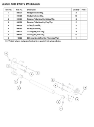 Lever Arm Parts Packages